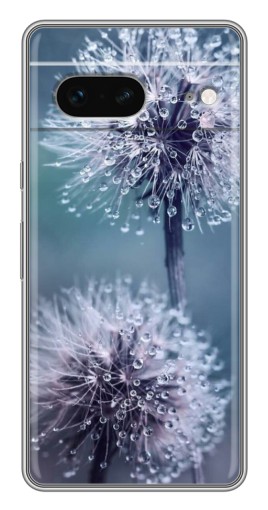 Чехол с печатью "Одуванчик с капельками" для Google Pixel 7