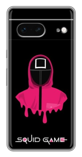 Чехол с картинкой "Охранник с Квадратом" для Google Pixel 7