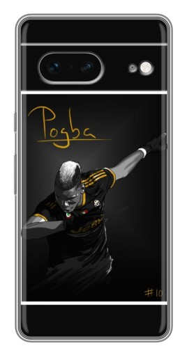 Силиконовый чехол с изображением "Pogba Uve" для Google Pixel 7