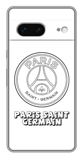 Чехол с картинкой "PSG логотип" для Google Pixel 7