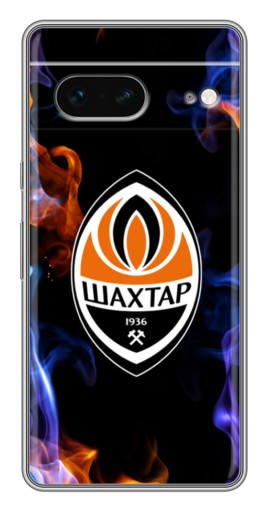 Чехол с печатью "Шахтер в огне" для Google Pixel 7