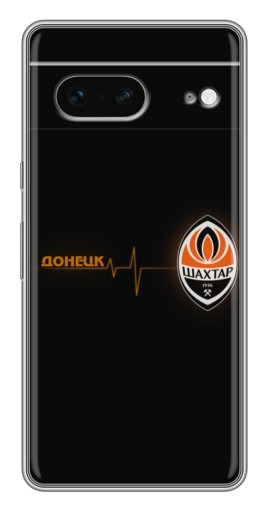 Чехол с печатью "Шахтер в сердце" для Google Pixel 7