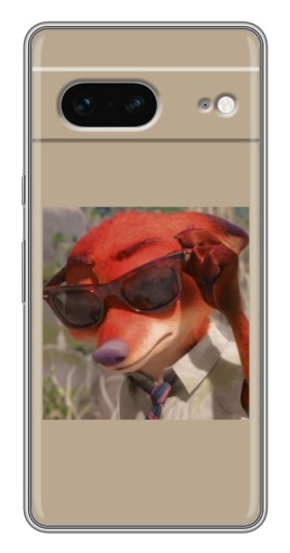 Чехол с принтом "Стильный Ник" для Google Pixel 7