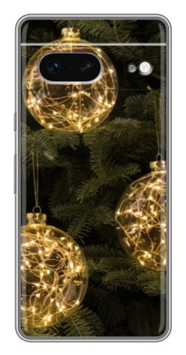 Чехол с картинкой "Светящиеся игрушки" для Google Pixel 7