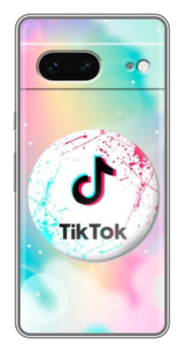 Чехол с картинкой "TikTok принт" для Google Pixel 7