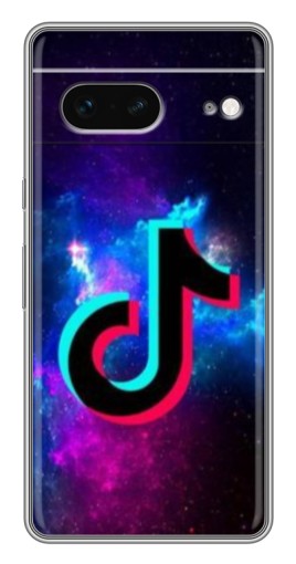 Чехол с принтом "ТикТок в космосе" для Google Pixel 7