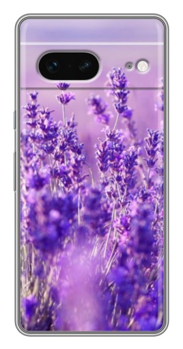 Чехол с печатью "Яркая лаванда" для Google Pixel 7