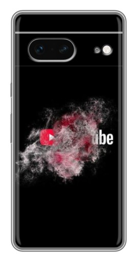 Чехол с печатью "Яркий Ютуб" для Google Pixel 7