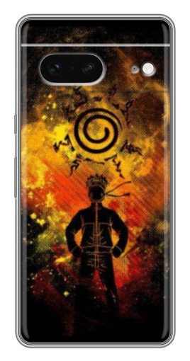 Чехол с картинкой "Золотой Наруто" для Google Pixel 7