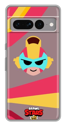 Силиконовый чехол с изображением "АРТ MAX" для Google Pixel 7 Pro