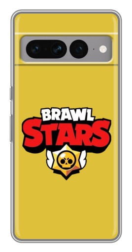 Силиконовый чехол с изображением "Brawl Logo" для Google Pixel 7 Pro