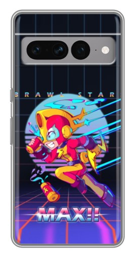 Чехол с печатью "Brawl MAX" для Google Pixel 7 Pro