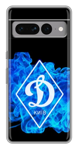 Силиконовый чехол с изображением "Эмблема Динамо Киев" для Google Pixel 7 Pro