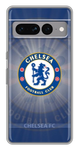 Силиконовый чехол с изображением "FC C" для Google Pixel 7 Pro