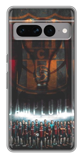 Чехол с печатью "FCB Campeones" для Google Pixel 7 Pro