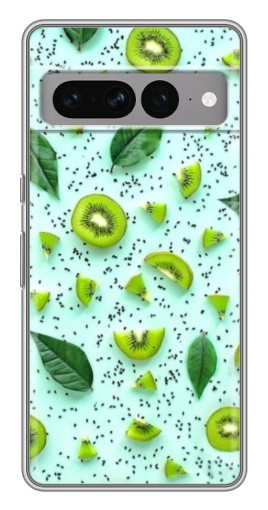 Чехол с печатью "Фон киви" для Google Pixel 7 Pro