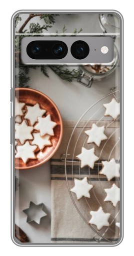 Чехол с печатью "Имбирные звездочки" для Google Pixel 7 Pro