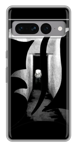 Чехол с картинкой "Инициали Лоулайта" для Google Pixel 7 Pro