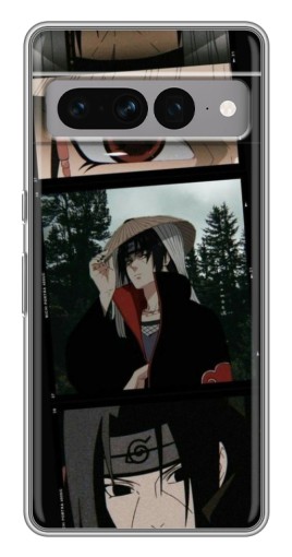 Силиконовый чехол с изображением "Итачи на фото" для Google Pixel 7 Pro