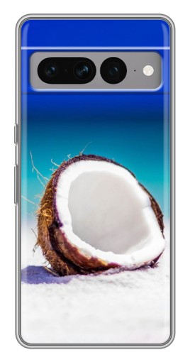 Чехол с печатью "Кокос на пляже" для Google Pixel 7 Pro