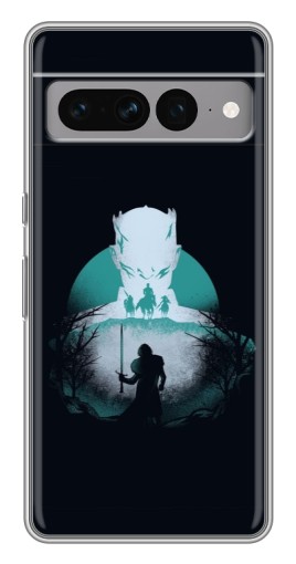 Силиконовый чехол с изображением "Король Ночи" для Google Pixel 7 Pro