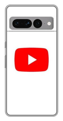 Чехол с картинкой "Красная кнопка" для Google Pixel 7 Pro