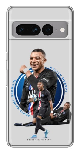 Чехол с картинкой "Kylian Mbappe" для Google Pixel 7 Pro