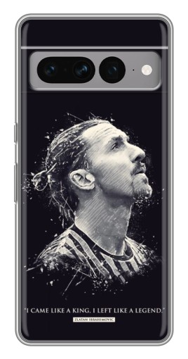 Чехол с картинкой "Легенда Ибрагимович" для Google Pixel 7 Pro