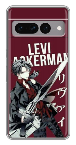 Чехол с принтом "levi Ackerman" для Google Pixel 7 Pro