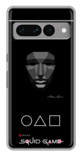 Чехол с картинкой "Маска фронтмена" для Google Pixel 7 Pro