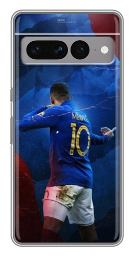 Чехол с картинкой "Мбаппе в Франции" для Google Pixel 7 Pro