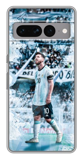Чехол с печатью "Месси в Аргентине" для Google Pixel 7 Pro