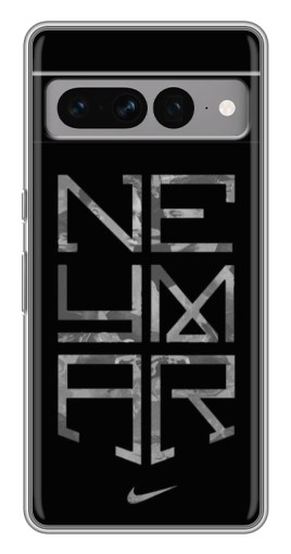 Чехол с картинкой "Neymar nike" для Google Pixel 7 Pro