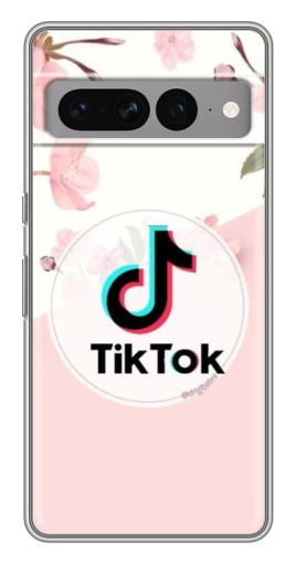 Чехол с картинкой "Нежный принт" для Google Pixel 7 Pro