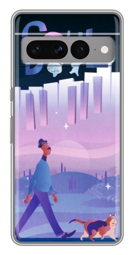 Чехол с принтом "Постер к мультику" для Google Pixel 7 Pro