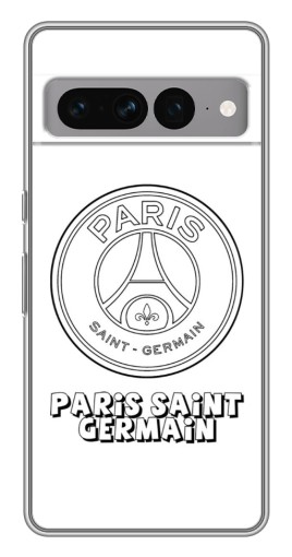 Чехол с печатью "PSG логотип" для Google Pixel 7 Pro