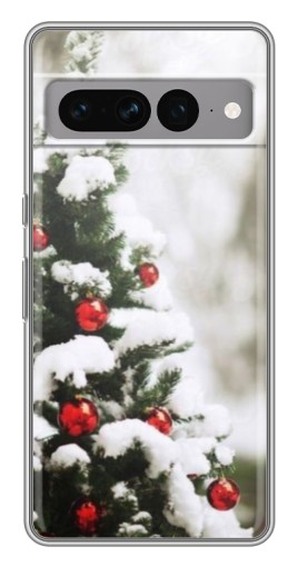 Чехол с принтом "Рождественская елка" для Google Pixel 7 Pro