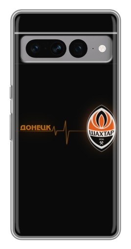 Чехол с печатью "Шахтер в сердце" для Google Pixel 7 Pro