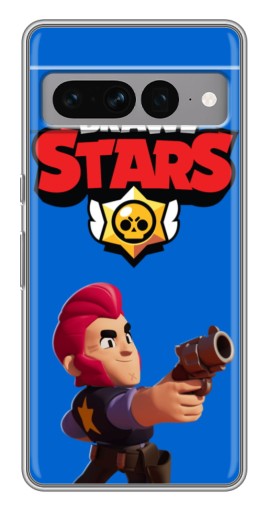 Чехол с картинкой "Шериф Colt" для Google Pixel 7 Pro
