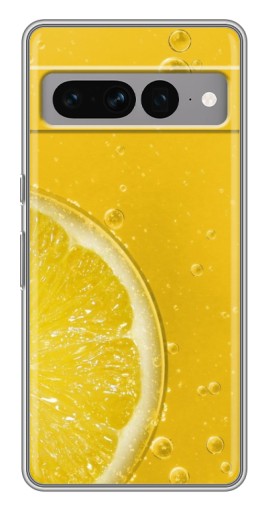 Чехол с картинкой "Сочный лимон" для Google Pixel 7 Pro