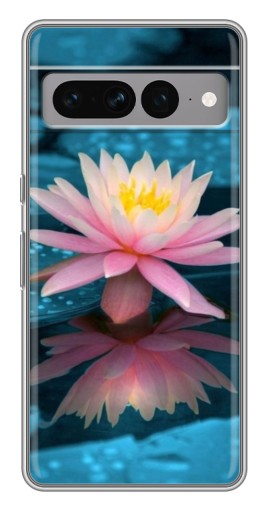 Силиконовый чехол с изображением "Водяная лилия" для Google Pixel 7 Pro
