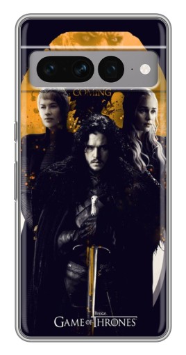 Чехол с печатью "Winter Coming" для Google Pixel 7 Pro