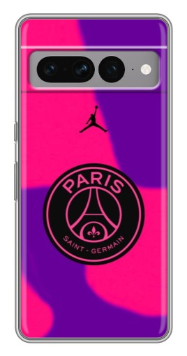 Чехол с печатью "Яркий лого PSG" для Google Pixel 7 Pro