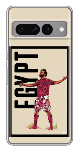 Чехол с картинкой "Египтянин Салах" для Google Pixel 7 Pro