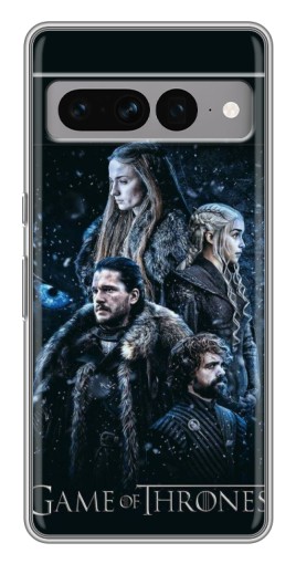 Чехол с принтом "Зима близко" для Google Pixel 7 Pro