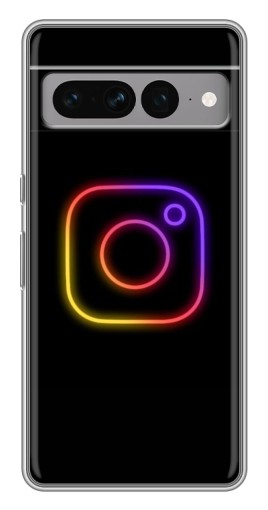 Чехол с картинкой "Значок Инсты" для Google Pixel 7 Pro