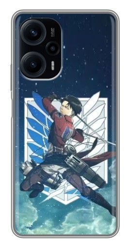 Чехол с принтом "Аккерман Леви" для Xiaomi POCO F5