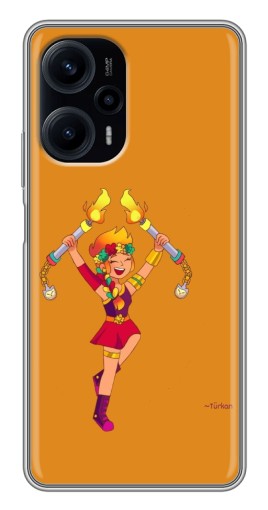 Чехол с печатью "Амбер ликует" для Xiaomi POCO F5