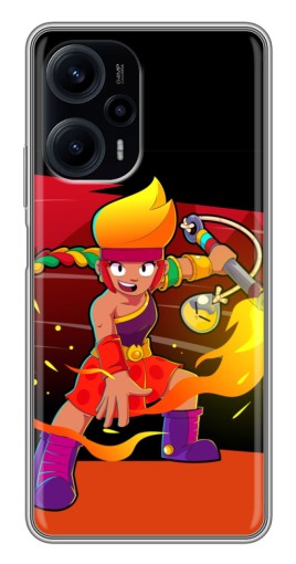 Силиконовый чехол с изображением "Амбер в дуэли" для Xiaomi POCO F5