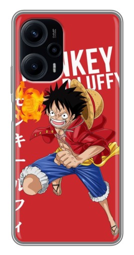 Силиконовый чехол с изображением "Атакующий D Luffy" для Xiaomi POCO F5